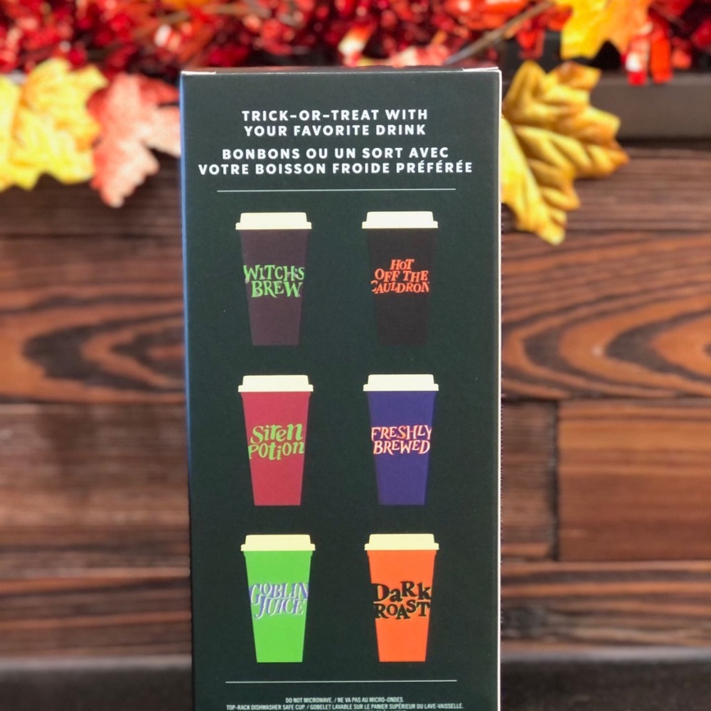 Starbucks Halloween Glow in the Dark Cups